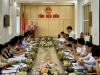 Đoàn kiểm tra Bộ Nội vụ làm việc tại tỉnh Điện Biên về việc thực hiện các quy định của Luật Tổ chức Chính phủ năm 2015