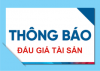 Thông báo đấu giá tài sản