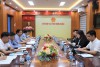 SỞ NỘI VỤ TỈNH ĐIỆN BIÊN LÀM VIỆC VỚI QUỸ PHÁT TRIỂN KHU VỰC HẠNH PHÚC (FAD) HÀN QUỐC