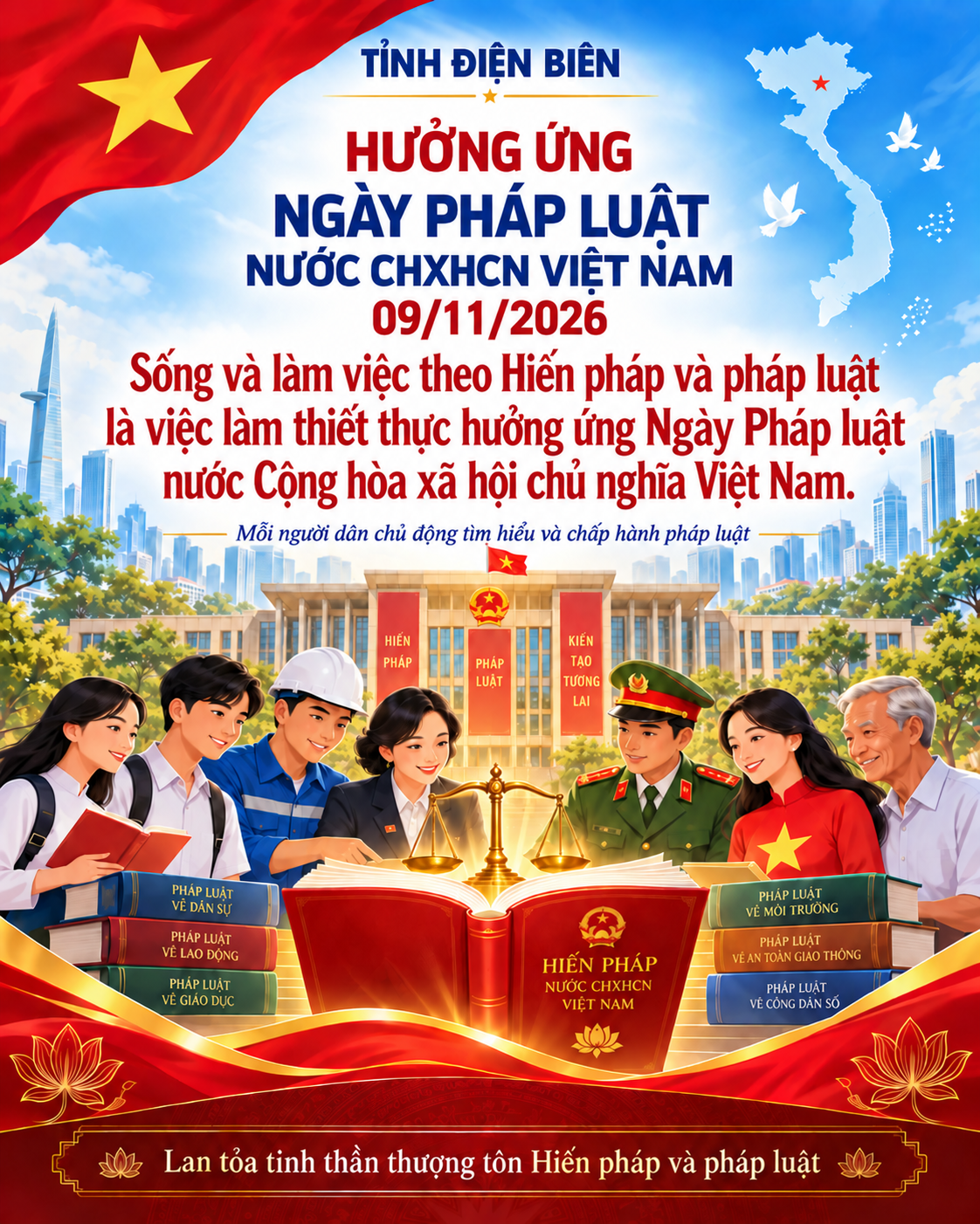 Hưởng ứng ngày pháp luật