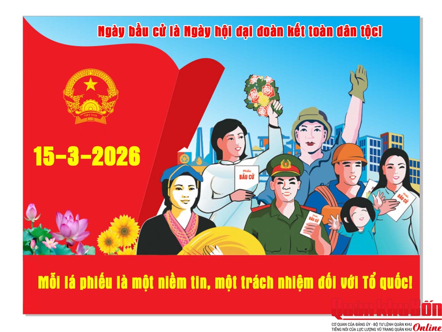 Công bố danh sách chính thức những người ứng cử đại biểu Quốc hội khóa XVI theo từng đơn vị bầu cử thuộc tỉnh Điện Biên